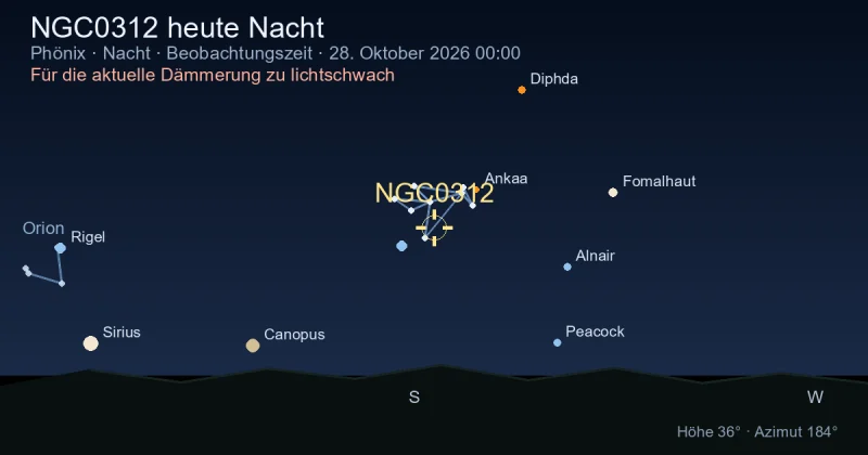 NGC0312 heute Nacht