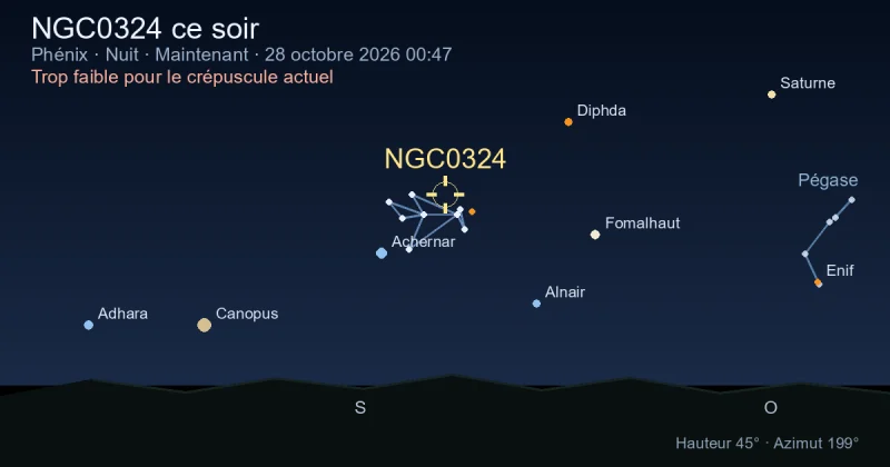 NGC0324 ce soir