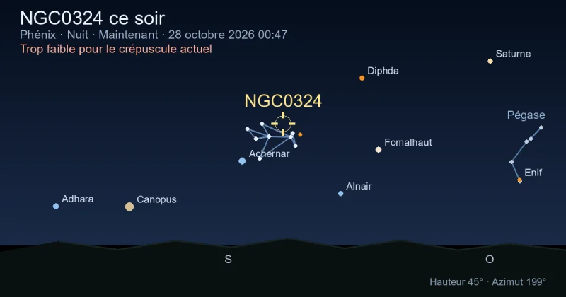 NGC0324 ce soir