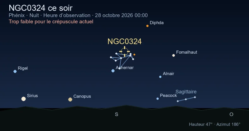 NGC0324 ce soir