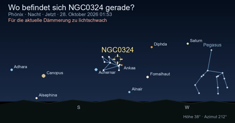 Wo befindet sich NGC0324 gerade?