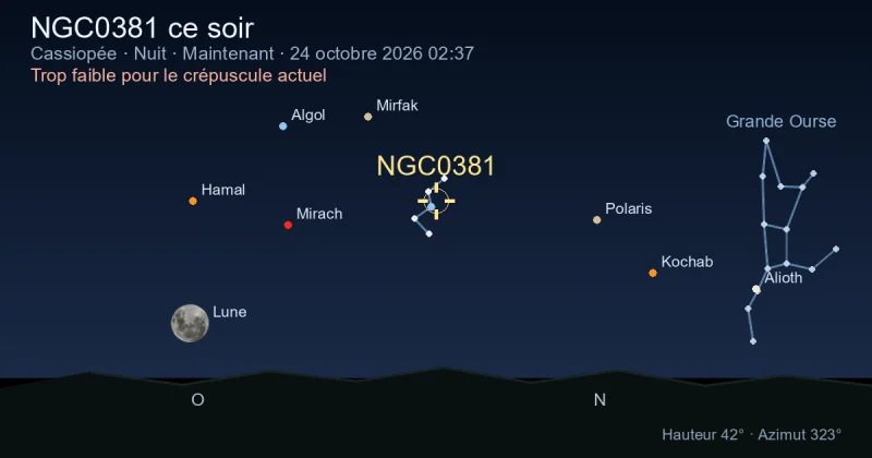 NGC0381 ce soir