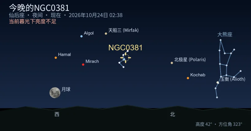 今晚的NGC0381