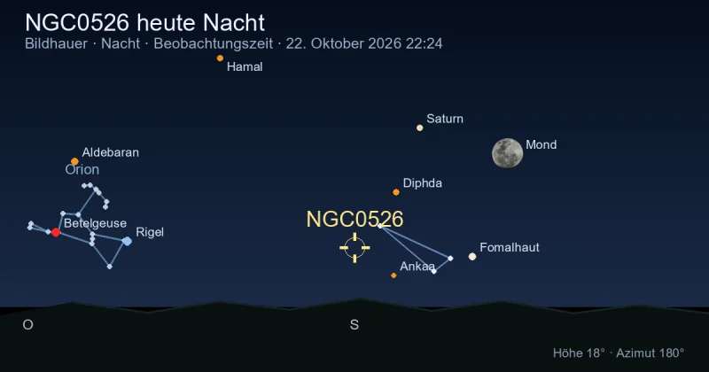 NGC0526 heute Nacht