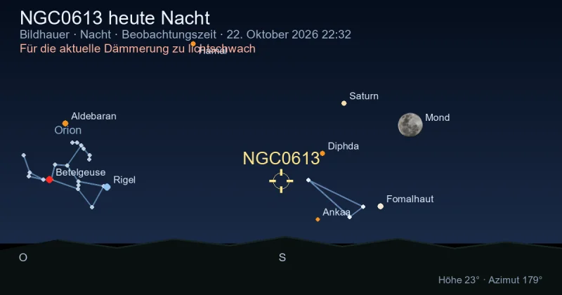 NGC0613 heute Nacht