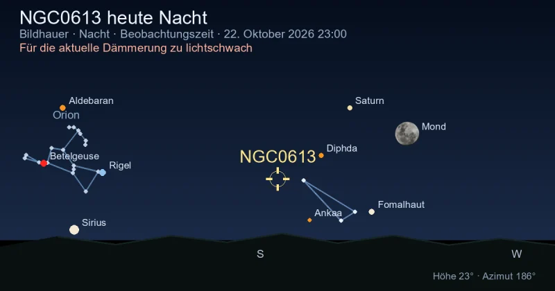 NGC0613 heute Nacht