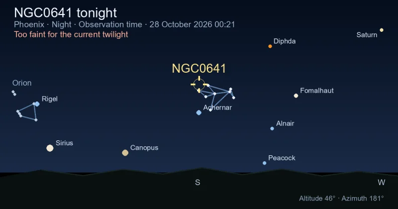 NGC0641 tonight