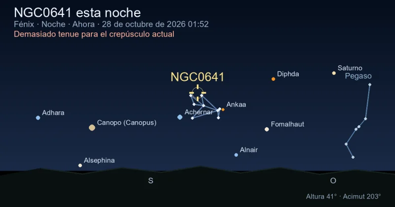 NGC0641 esta noche