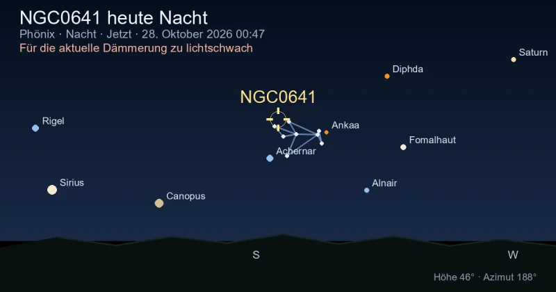 NGC0641 heute Nacht