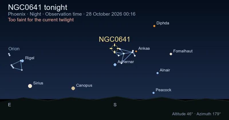 NGC0641 tonight