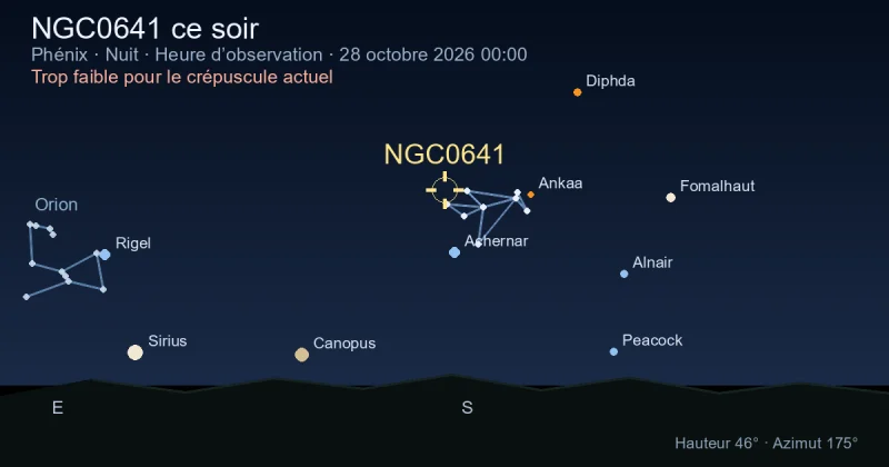 NGC0641 ce soir