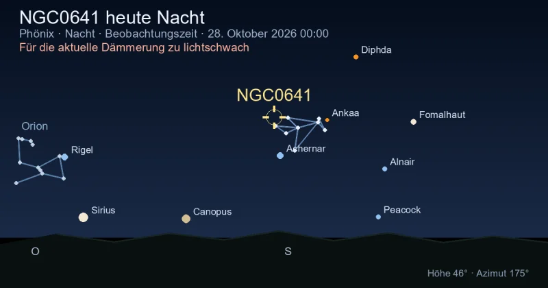 NGC0641 heute Nacht