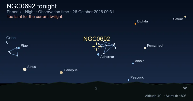 NGC0692 tonight