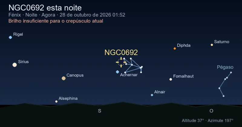NGC0692 esta noite