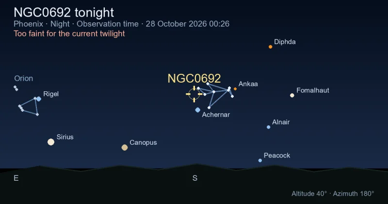 NGC0692 tonight