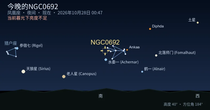 今晚的NGC0692