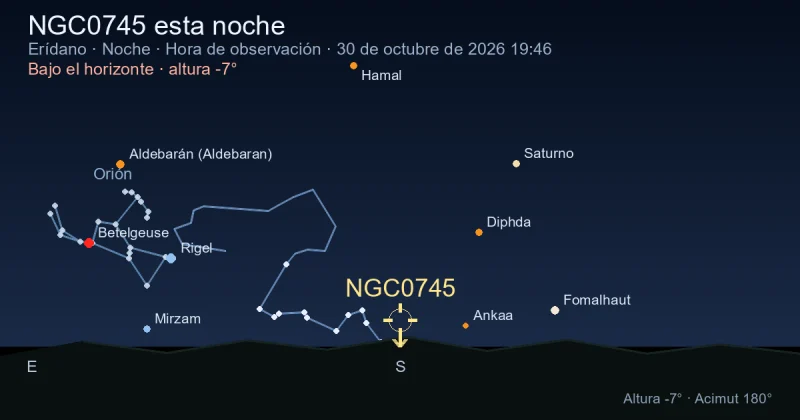 NGC0745 esta noche