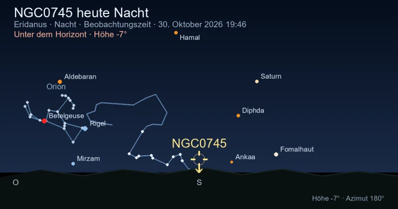 NGC0745 heute Nacht