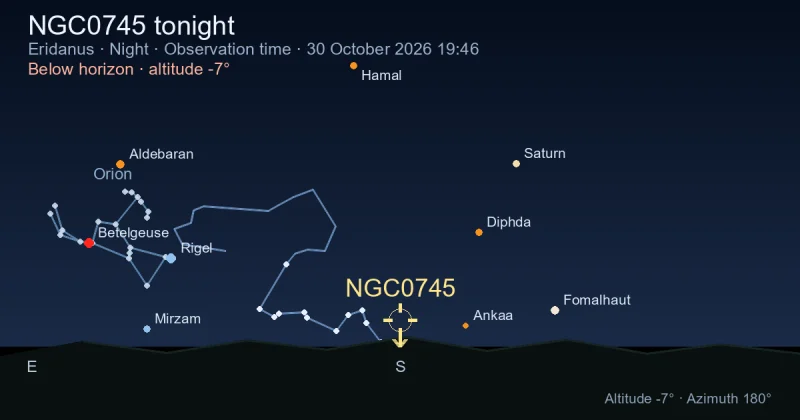 NGC0745 tonight