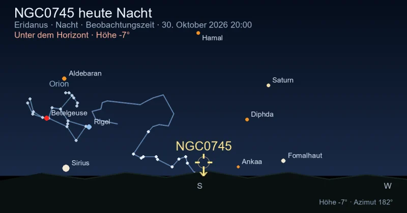 NGC0745 heute Nacht
