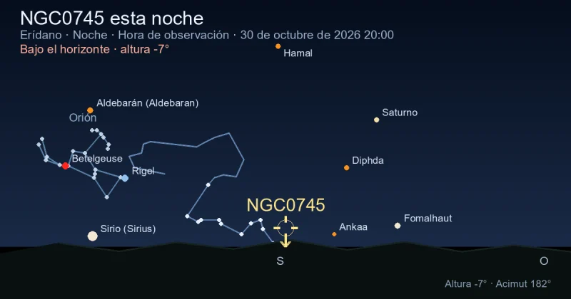 NGC0745 esta noche