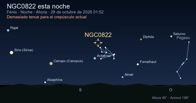 NGC0822 esta noche