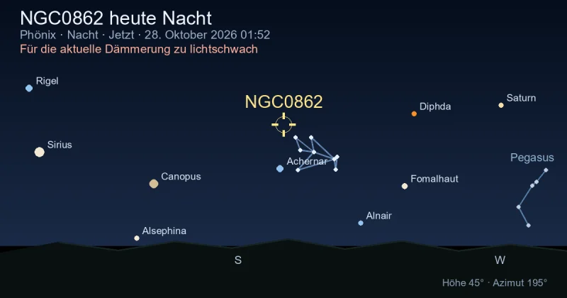 NGC0862 heute Nacht