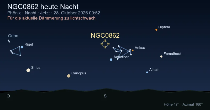 NGC0862 heute Nacht