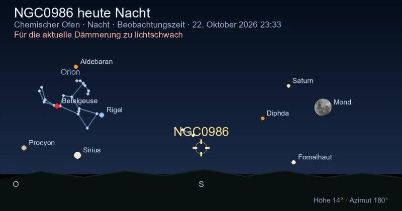 NGC0986 heute Nacht