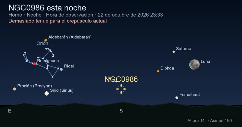 NGC0986 esta noche