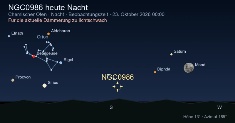 NGC0986 heute Nacht