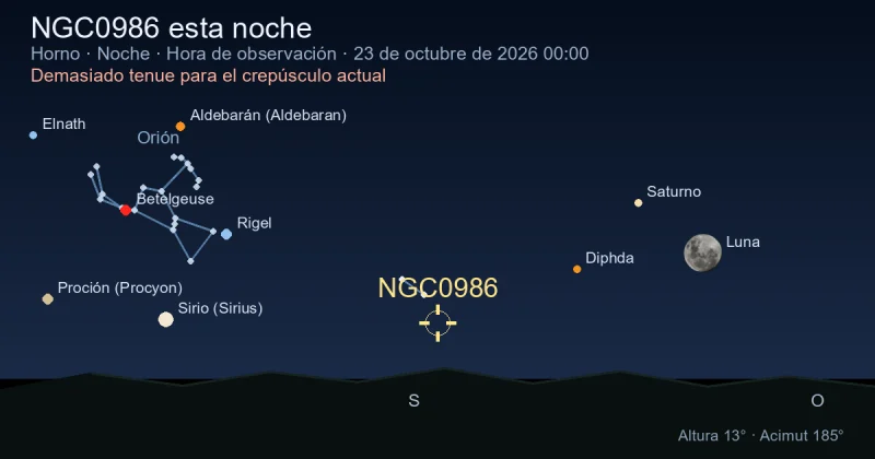 NGC0986 esta noche