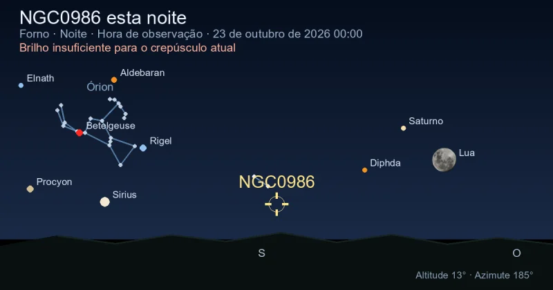 NGC0986 esta noite