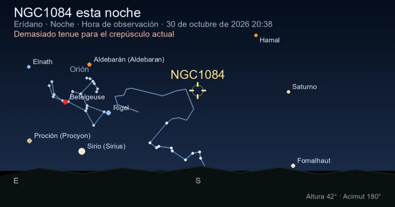 NGC1084 esta noche