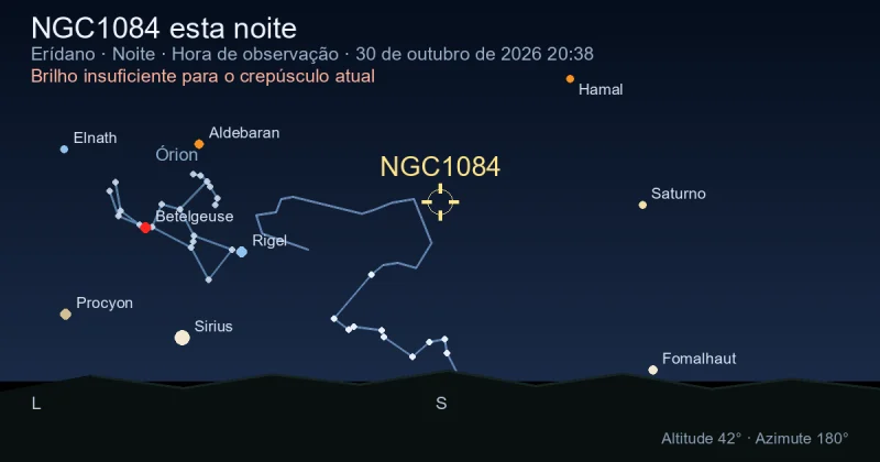 NGC1084 esta noite