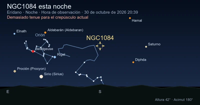 NGC1084 esta noche