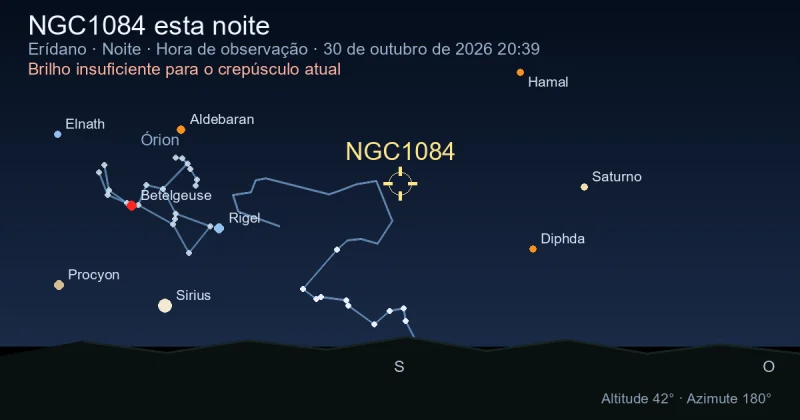 NGC1084 esta noite
