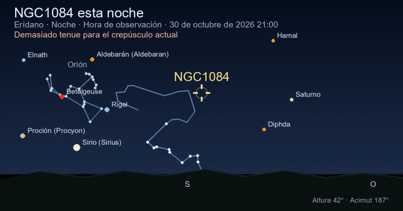NGC1084 esta noche
