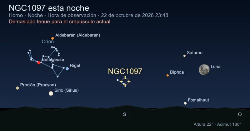 NGC1097 esta noche