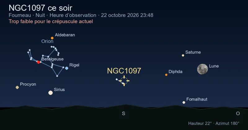 NGC1097 ce soir