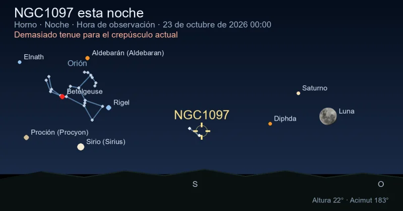 NGC1097 esta noche