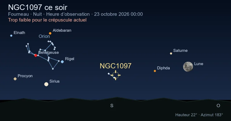 NGC1097 ce soir