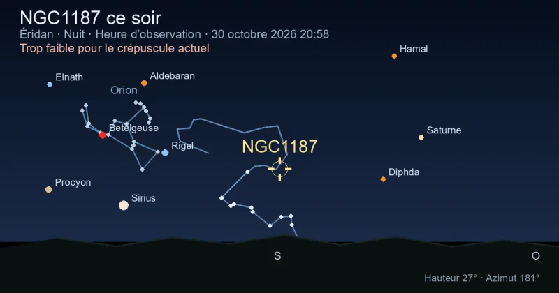 NGC1187 ce soir