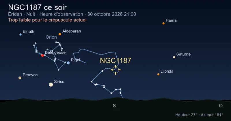 NGC1187 ce soir