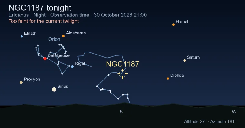 NGC1187 tonight