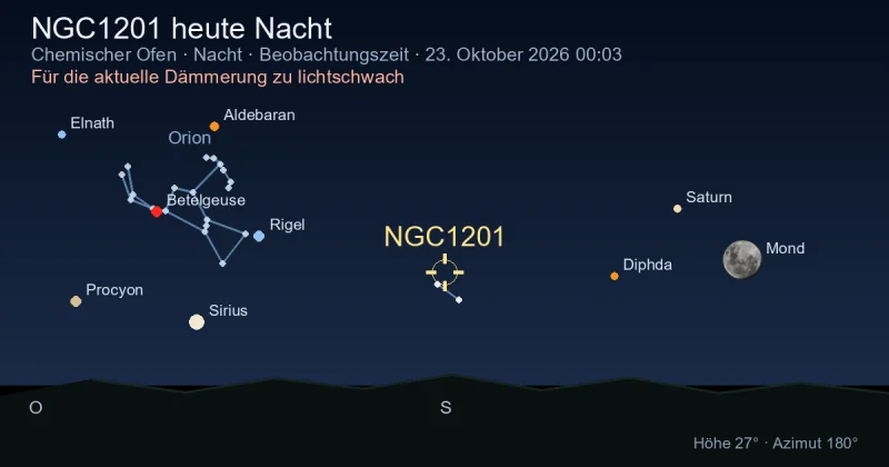 NGC1201 heute Nacht