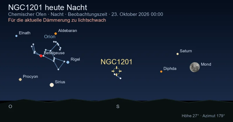 NGC1201 heute Nacht