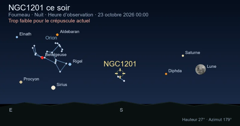 NGC1201 ce soir
