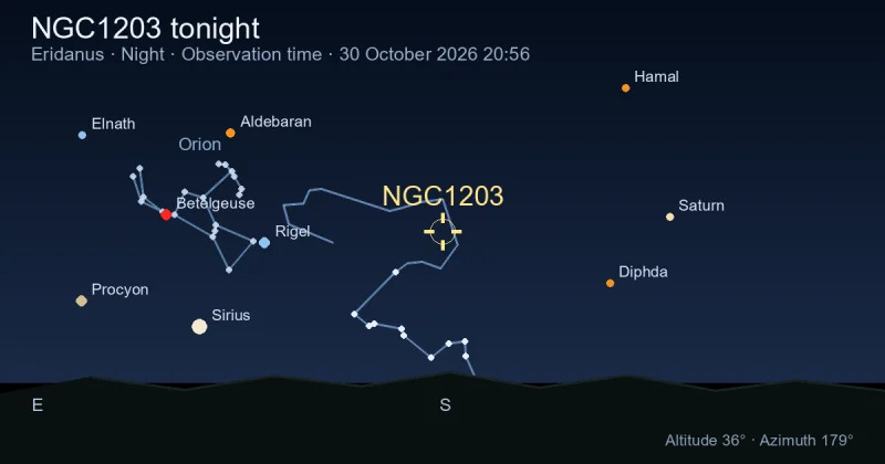 NGC1203 tonight