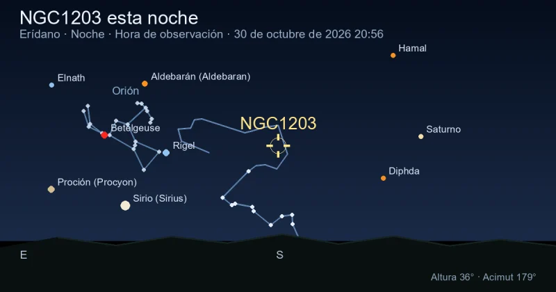 NGC1203 esta noche
